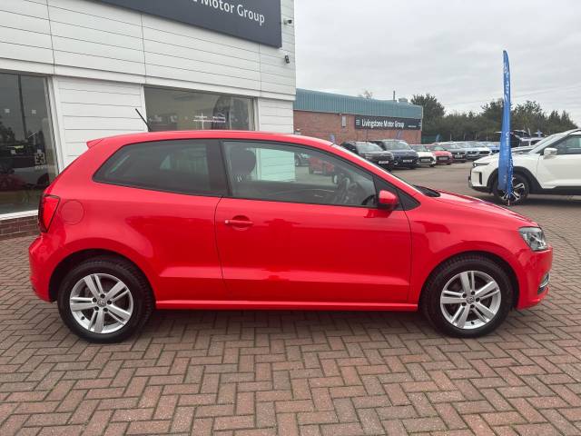 2017 Volkswagen Polo 1.0 BlueMotion Tech Match Edition Euro 6 (s/s) 3dr