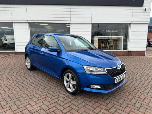 Skoda Fabia 1.0 TSI SE L Euro 6 (s/s) 5dr Hatchback Petrol Blue