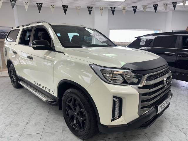 KGM Musso 2.2 Double Cab Pick Up Saracen Auto Pick Up Diesel WHITE