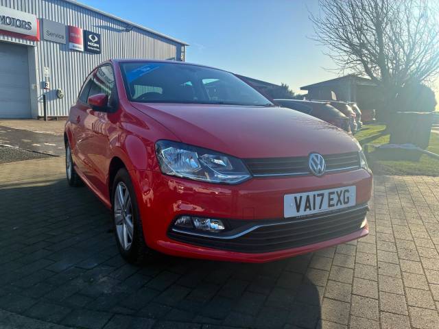 Volkswagen Polo 1.0 Match Edition 3dr Hatchback Petrol RED