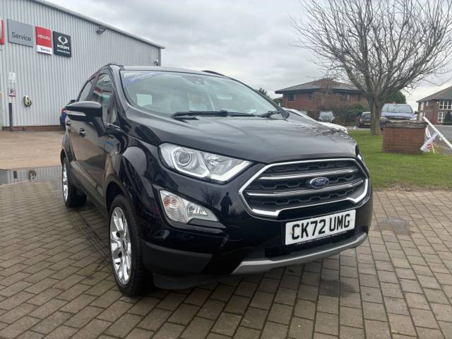 Ford Ecosport 1.0 EcoBoost 125 Titanium 5dr Hatchback Petrol BLACK