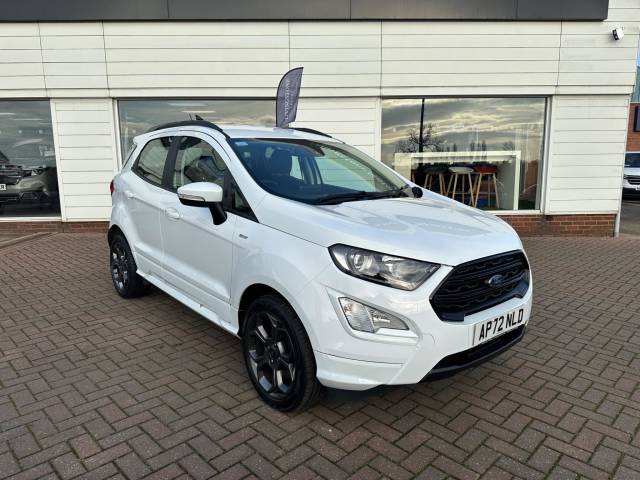 Ford Ecosport 1.0 EcoBoost 125 ST-Line 5dr Hatchback Petrol WHITE