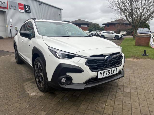 Subaru Crosstrek 2.0i e-Boxer Touring 5dr Lineartronic Hatchback Petrol/Electric Hybrid WHITE
