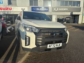 KGM MUSSO at Livingstone Motor Group Hull