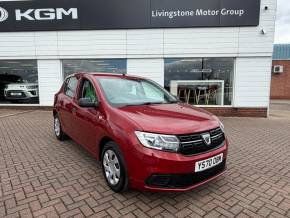 DACIA SANDERO at Livingstone Motor Group Hull
