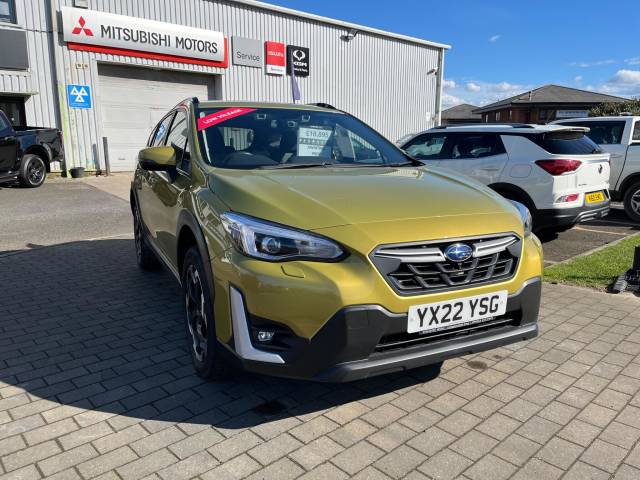 Subaru XV 2.0i e-Boxer SE 5dr Lineartronic Hatchback Petrol/Electric Hybrid YELLOW