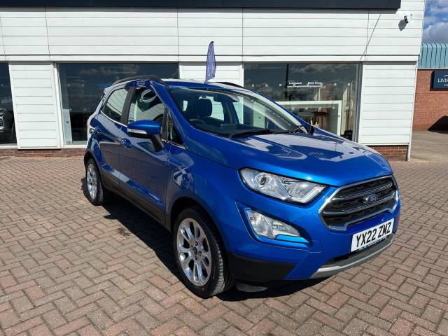 Ford Ecosport 1.0 EcoBoost 125 Titanium 5dr Hatchback Petrol BLUE