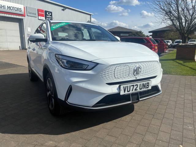 MG MG ZS 0.0 130kW Trophy EV 51kWh 5dr Auto Hatchback Electric WHITE
