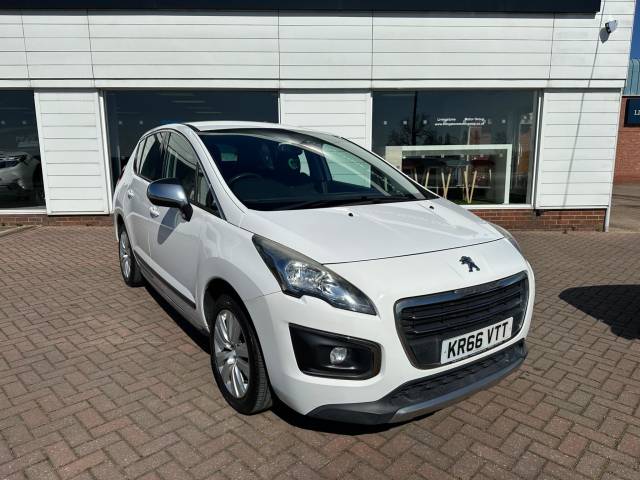 Peugeot 3008 1.6 BlueHDi 120 Active 5dr Hatchback Diesel WHITE