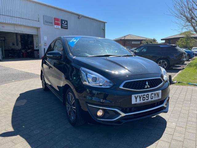 Mitsubishi Mirage 1.2 4 5dr CVT Hatchback Petrol BLACK