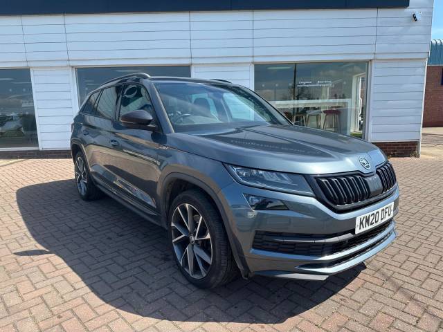 Skoda Kodiaq 2.0 TDI 190 Sport Line 4x4 5dr DSG [7 Seat] Estate Diesel GREY