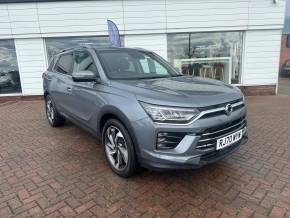 SSANGYONG KORANDO at Livingstone Motor Group Hull