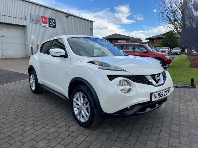 Nissan Juke 1.5 dCi Acenta Premium 5dr Hatchback Diesel WHITE
