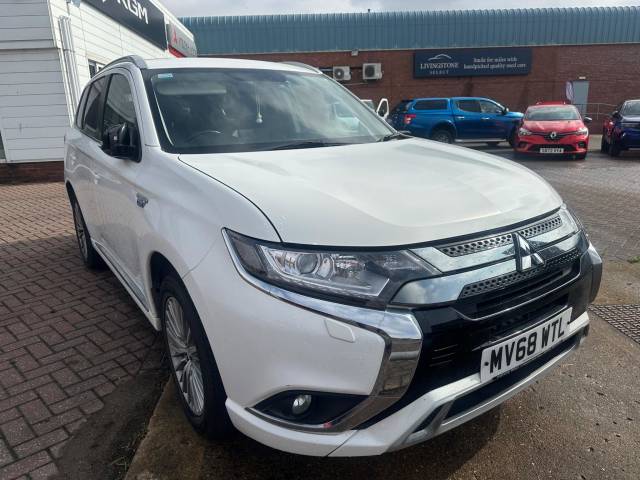 Mitsubishi Outlander 2.4 PHEV Juro 5dr Auto Estate Petrol / Electric Hybrid WHITE