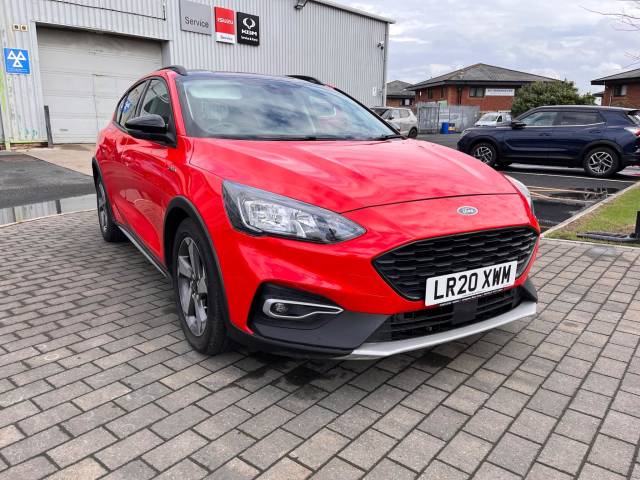 Ford Focus 1.5 EcoBlue 120 Active Auto 5dr Hatchback Diesel RED