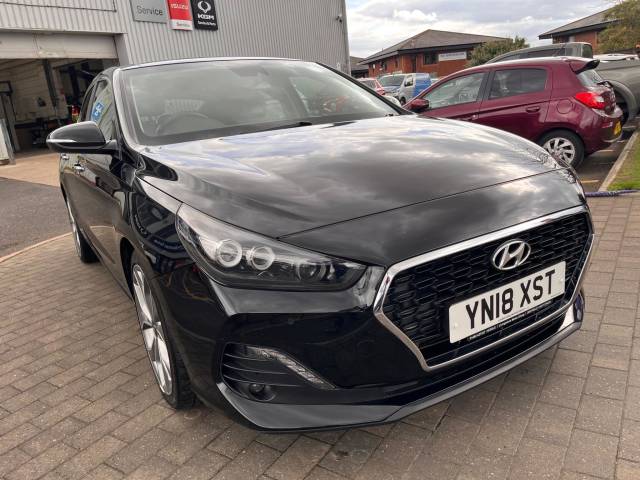 Hyundai i30 1.4T GDI Premium SE 5dr Hatchback Petrol BLACK
