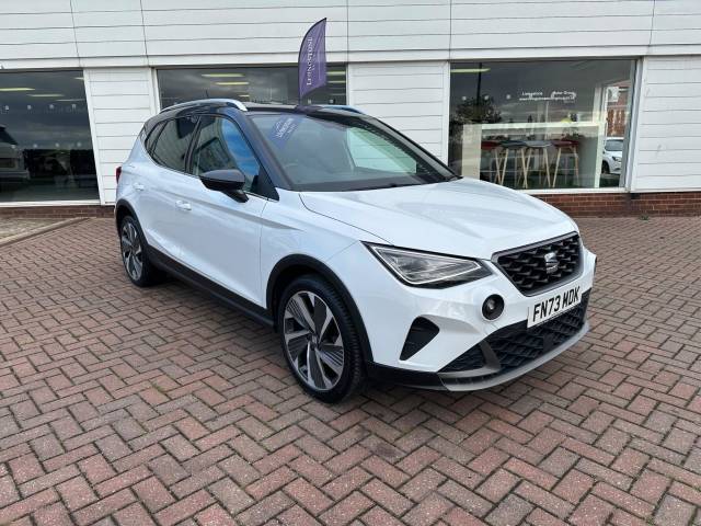 SEAT Arona 1.0 TSI 110 FR Sport 5dr Hatchback Petrol WHITE