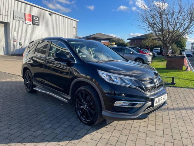 Honda CR-V 1.6 i-DTEC Black Edition 5dr Estate Diesel BLACK
